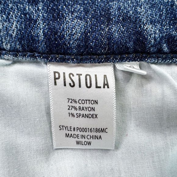 Pistola Colleen High Rise Slim Jeans P00016186MC Willow - Size 33 - Picture 8 of 9